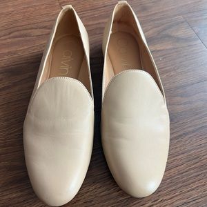 Nude Calvin Klein Loafers 9.5 (but fits like a 9)